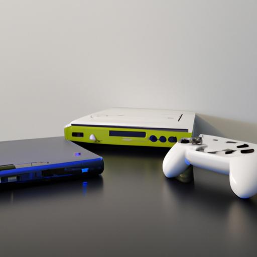 Side by side comparison of Xbox Series S, Nintendo Switch Lite, and PlayStation Classic game consoles.